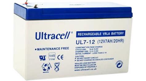 Ultracell Baterija 12v 7ah Baterije Razno Periferije