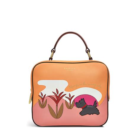 Apricot Orange Grab Bag Spring Street Ss24 Radley London