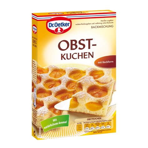 Dr Oetker Obstkuchen Backmischung Billa Online Shop