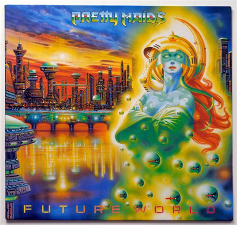 Pretty Maids Future World Album Cover Gallery Vinyl Lp Collectors