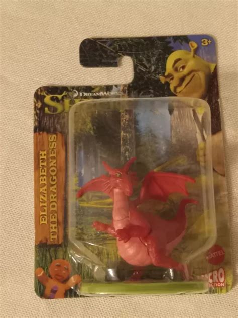 Dreamworks Matel Shrek Series Dragon Micro Collection Figurines New