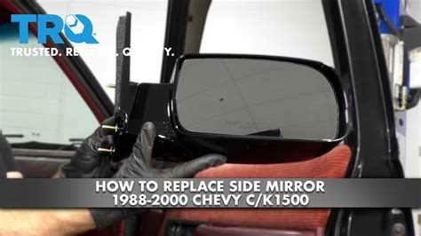 How To Replace Side Mirror Chevy Ck1500 1988 2000 Youtube