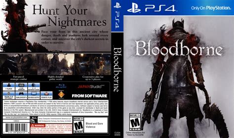 Bloodborne Dvd Cover 2015 Usa Ps4