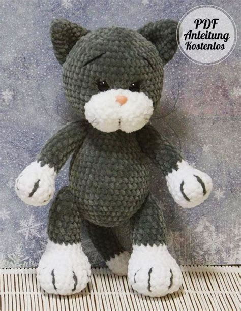 Amigurumi Chat De Velours Meow Au Crochet Pdf Gratuit Artofit