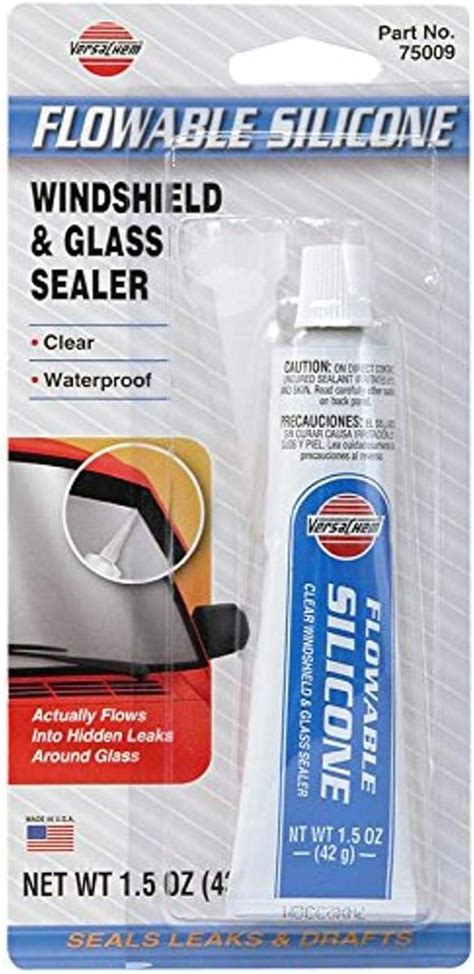 Amazon Versachem 75009 12PK Flowable Windshield Silicone 1 5 Oz