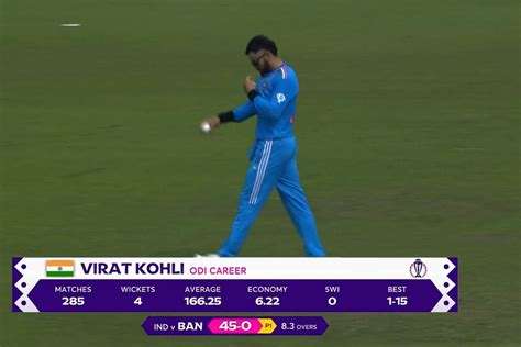 The bowling career of Virat Kohli : r/IndiaCricket