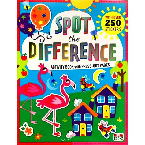 Bbw Spot The Difference Activity Book With Press Out Pages Isbn Shopee Malaysia