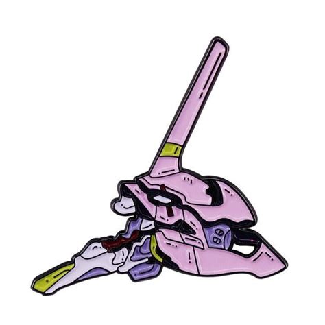 Neon Genesis Evangelion Evangelion Head Eva 01 Enamel Pin Distinct Pins