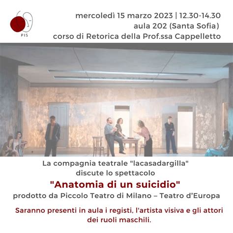 Anatomia Di Un Suicidio Pis