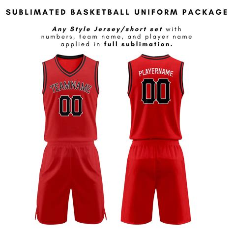 Sublimated Basketball Uniform Package Fc Sports