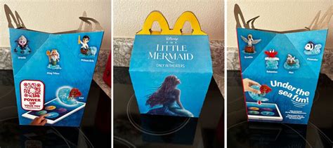 'The Little Mermaid' McDonald's Happy Meal Toys have arrived