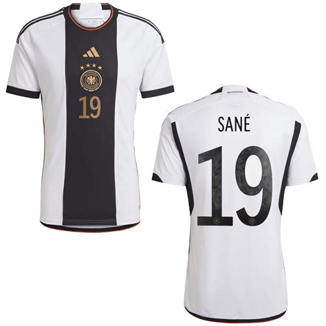 DFB DEUTSCHLAND Trikot Home Herren WM 2022 SANÉ 19 Sportiger de