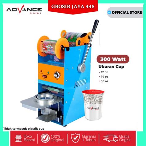 Jual Mesin Cup Sealer Press Gelas Plastik Manual Sealing Advance SLC