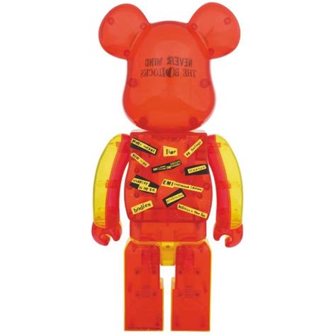 Medicom Be rbrick Bearbrick Sex Pistols Clear Ver Set Figure 興趣及遊戲 玩具 遊戲類