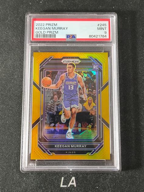 LA拍卖精品22 23 Panini Prizm Keegan Murray 新秀RC 基根 默里 基根 穆雷 国王队 新秀一阵 潜力股