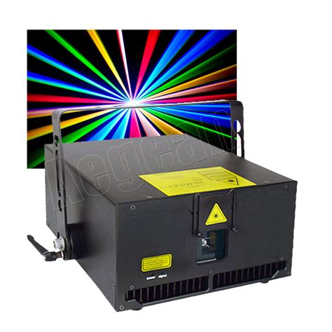 8W RGB Full Color Stage Effect Lighting DMX Control Laser Light For DJ