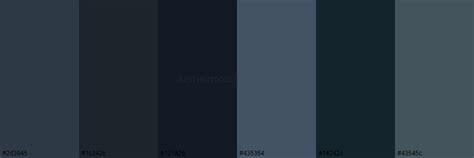 Slate Blue Color Palettes Aesthetic Color Palette