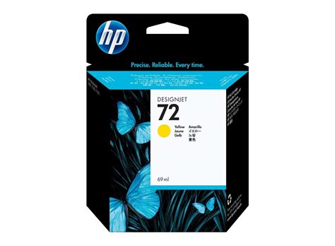 Hp Cartouche D Encre Designjet Jaune Ml Hp Store France