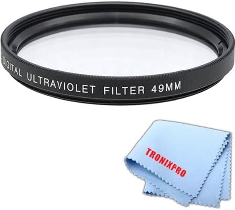 Amazon Tiffen Uvp Mm Uv Protection Camera Lens Filter Black