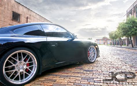 Custom F77 Porsche 911 in black Tampa Car Photography Ybor City — Jason Collin Photography