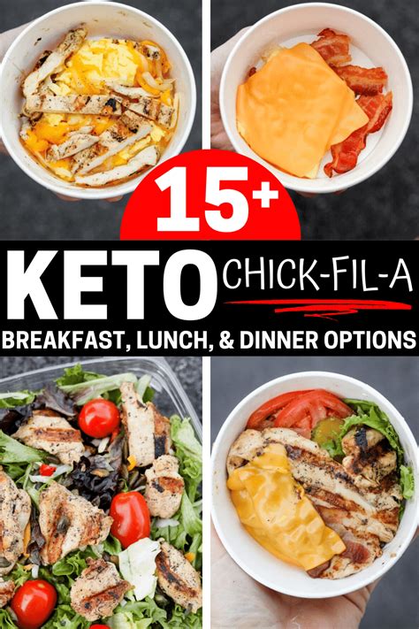 Keto Chick Fil A Menu Options Orders For