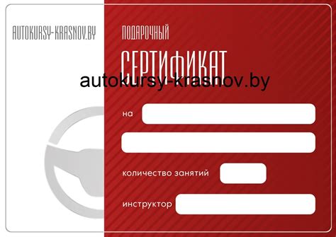 Программы вождения Юрия Краснова Минск