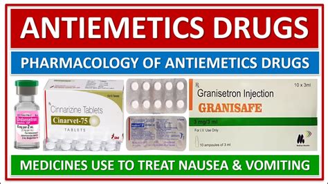 Antiemetics Drugs Pharmacological Classification Medicines Use For