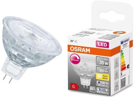 Osram Led Spot Strahler Mr16 Superstar Plus Gu5 3 5w 350lm Warmweiss