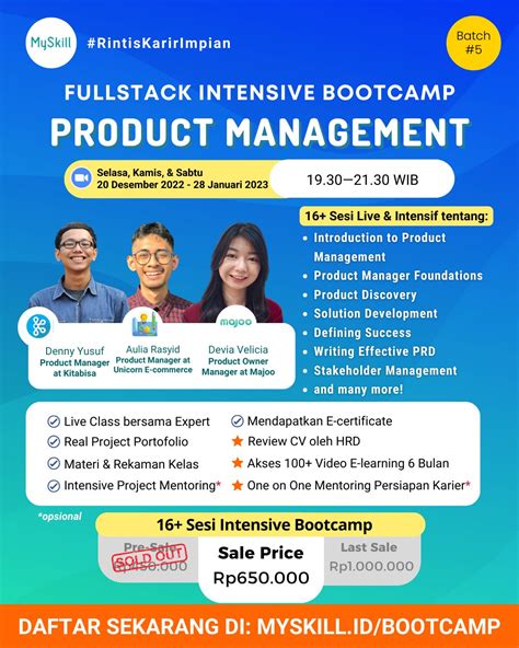 MySkill Si Paling Belajar On Twitter Intensive Bootcamp