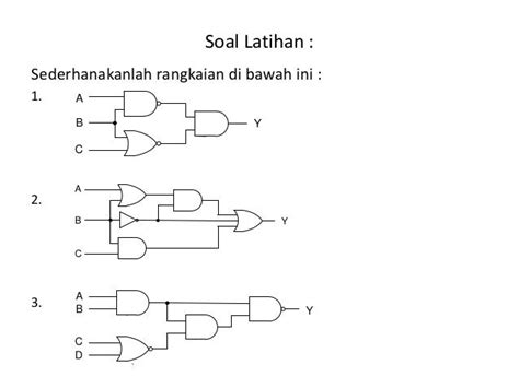 Contoh Soal Gerbang Logika Dan Jawabannya