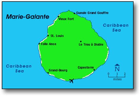 Marie-Galante Maps | French Caribbean