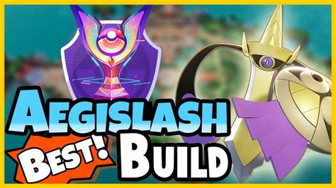 Aegislash Best Build For Master Rank Pokemon Unite Youtube