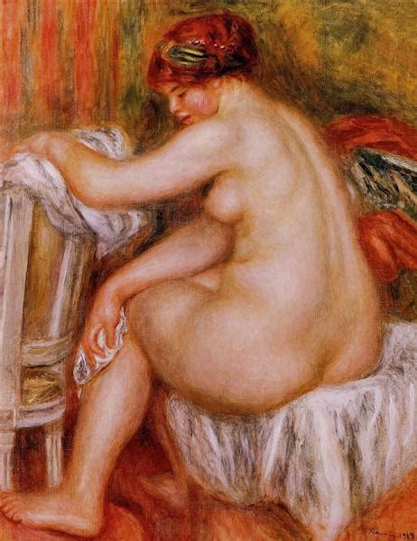 Seated Nude 1913 Pierre Auguste Renoir WikiArt Org