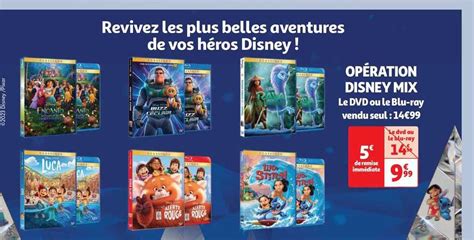 Promo Opération Disney Mix chez Auchan iCatalogue fr