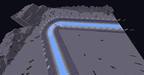 F Qatar Grand Prix Ice Boat Racing Track Minecraft Map