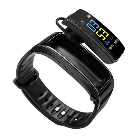 Bluetooth Y Headset Talk Smart Band Bracelet Heart Rate Monitor Sports