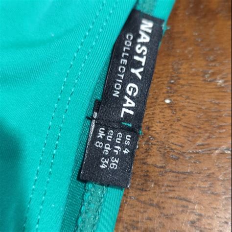 Nasty Gal Swim Nasty Gal Recycled Knit Halter Bikini Set Size 4