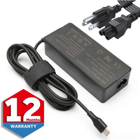 Usb C Ft Ac Laptop Charger Fit For Lenovo Chromebook E E E