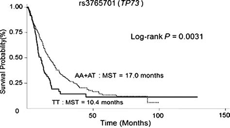 Figure 1 From Common Genetic Variants In Cell Cycle Pathway Are Associated With Survival In