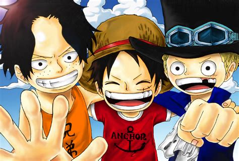 Luffy Ace Y Sabo 1000x676 Wallpaper Teahub Io