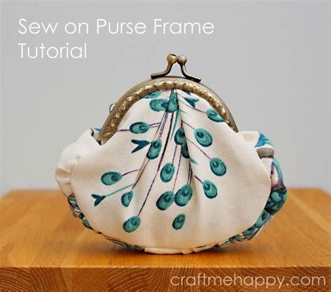 Frame Purse Tutorial Craft Me Happy Frame Purse Tutorial