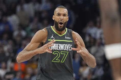 NBA Rudy Gobert Sign 3 Year 110M Extension With Timberwolves