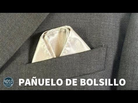 C Mo Doblar Un Pa Uelo De Bolsillo Plegado De Concha Acanalada