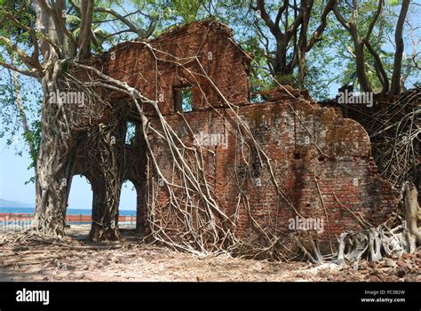 ruins of ross island,andaman islands,india Stock Photo - Alamy