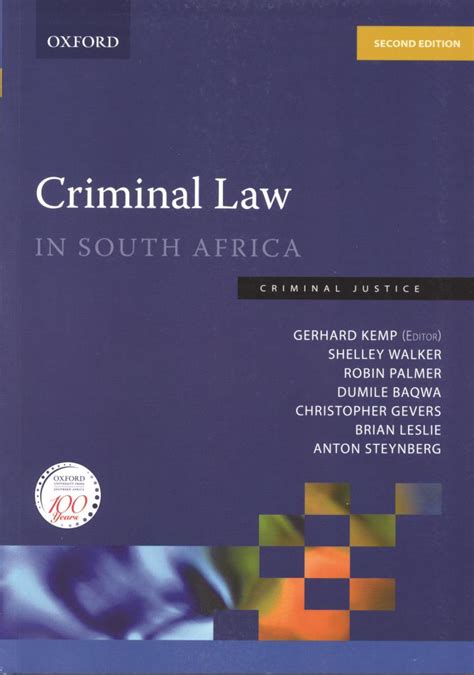 Criminal Law In South Africa De Rebus