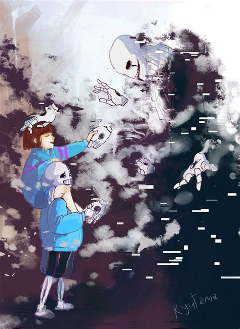 W D Gaster Sans Frisk Undertale персонажи Undertale