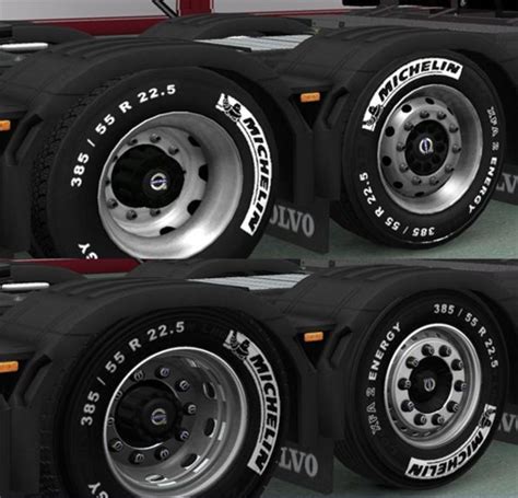 ETS2 MICHELIN WHEELS PACK ETS2 v 1 0 Other Mod für Eurotruck Simulator 2