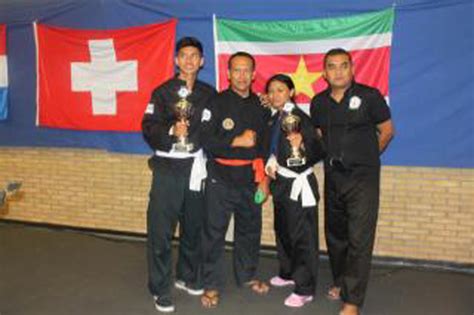 De West Zilveren Medailles Voor Suriname Op Open Belgian Pencak Silat