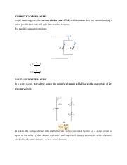 Understanding Current And Voltage Divider Rules In Circuits Course Hero