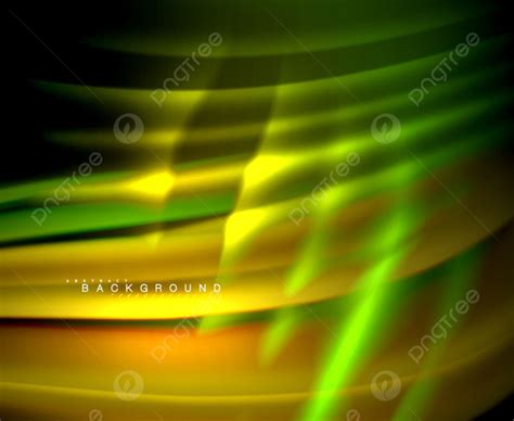 Neon Glowing Wave Energy Motion Background Glow Water Vector